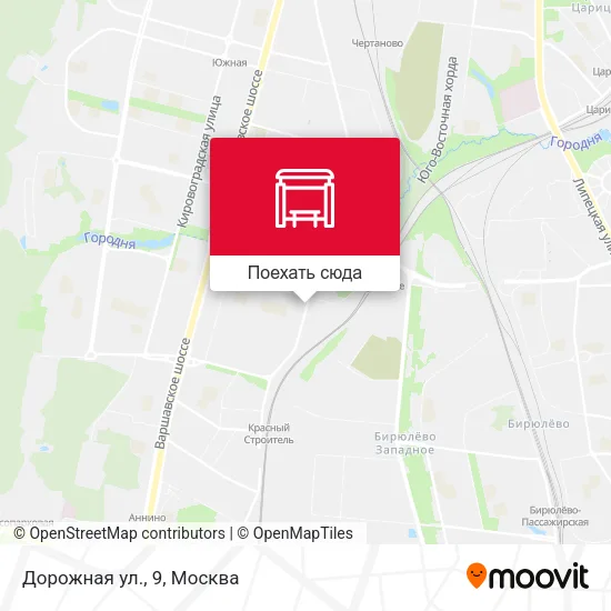 Карта Дорожная ул., 9