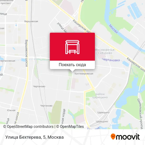 Карта Улица Бехтерева, 5