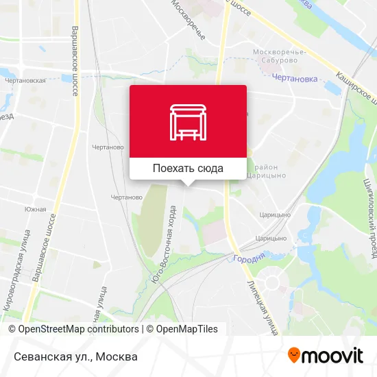 Карта Севанская ул.