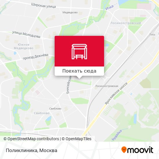 Карта Поликлиника