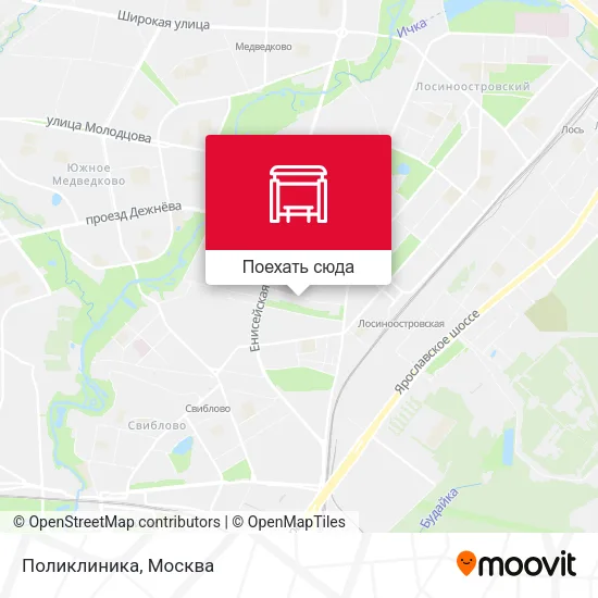 Карта Поликлиника