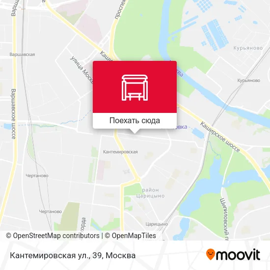 Карта Кантемировская ул., 39