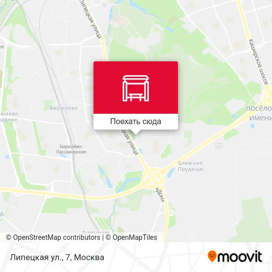 Карта Липецкая ул., 7