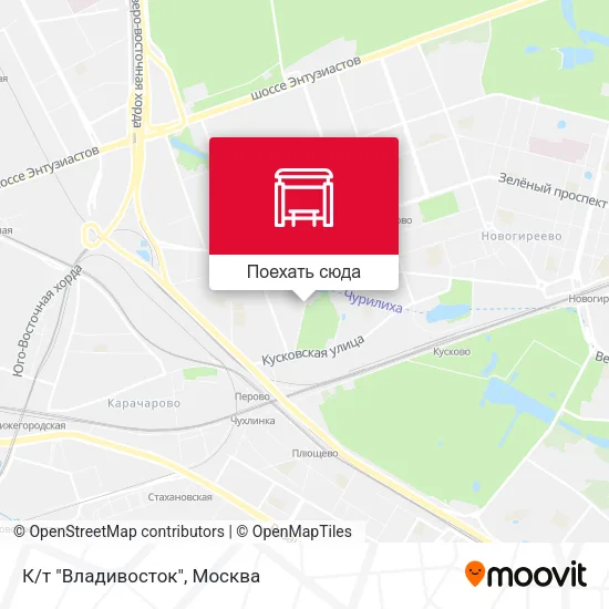 Карта К/т "Владивосток"