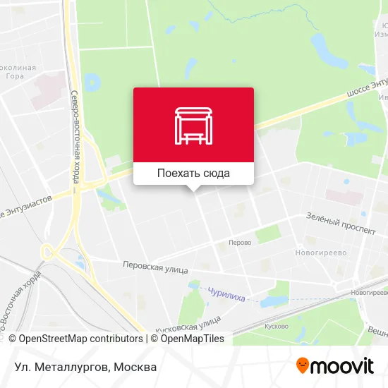 Карта Ул. Металлургов