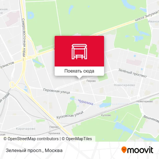 Карта Зеленый просп.