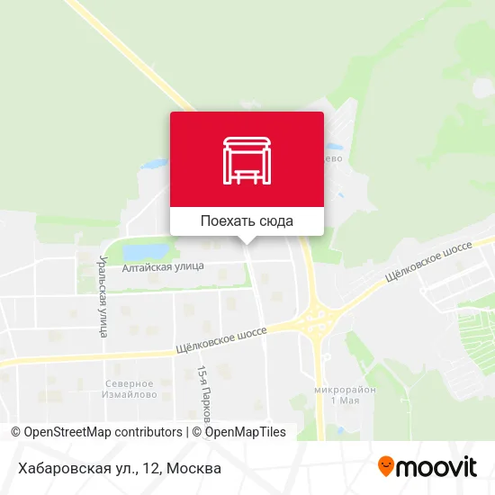 Карта Хабаровская ул., 12