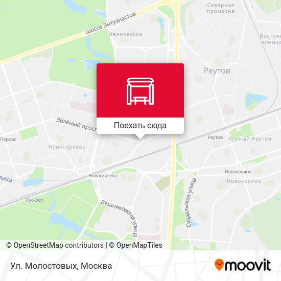 Карта Ул. Молостовых