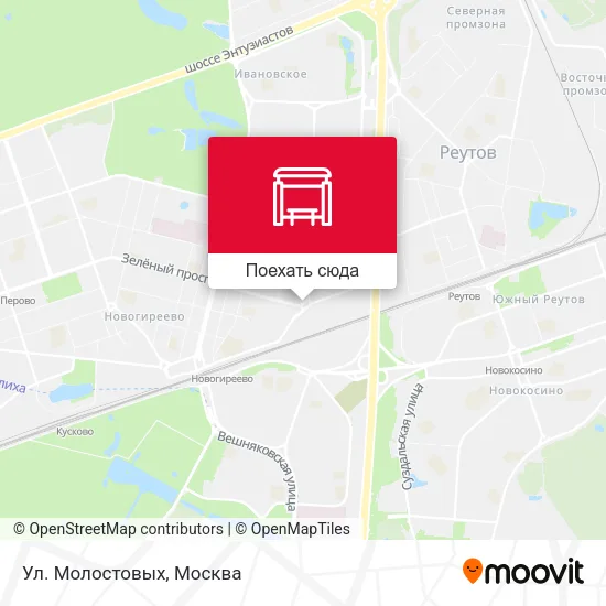 Карта Ул. Молостовых