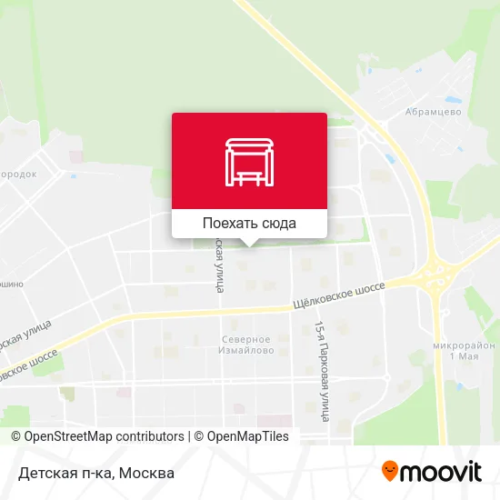Карта Детская п-ка