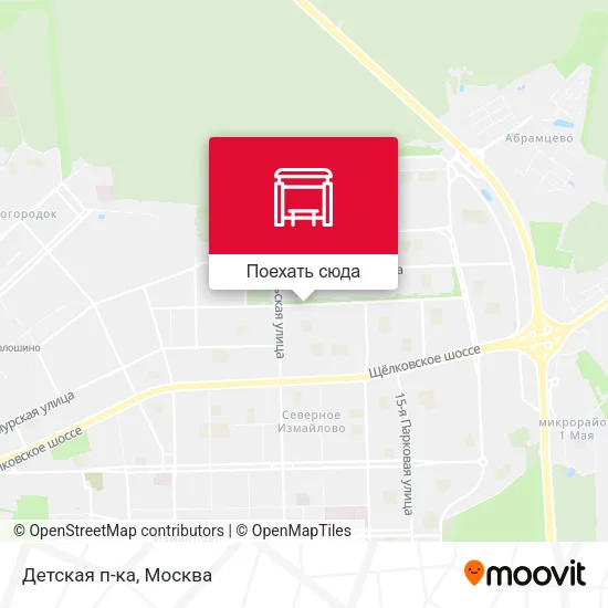 Карта Детская п-ка