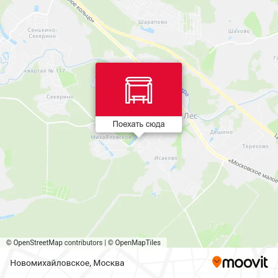 Карта Новомихайловское