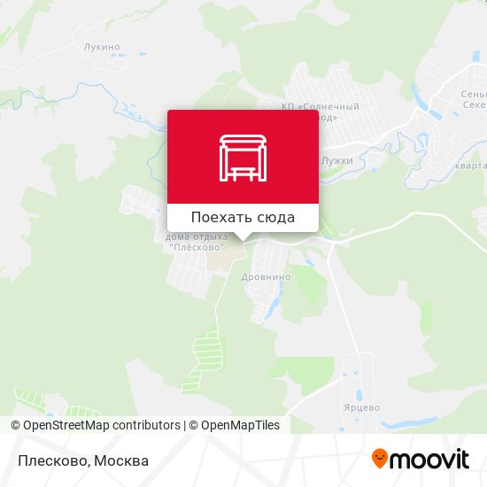 Карта Плесково