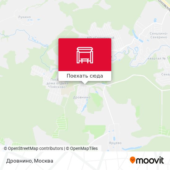 Карта Дровнино