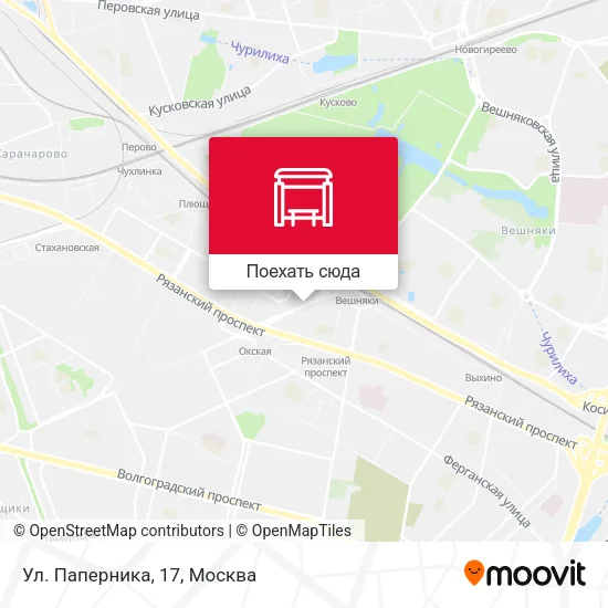 Карта Ул. Паперника, 17