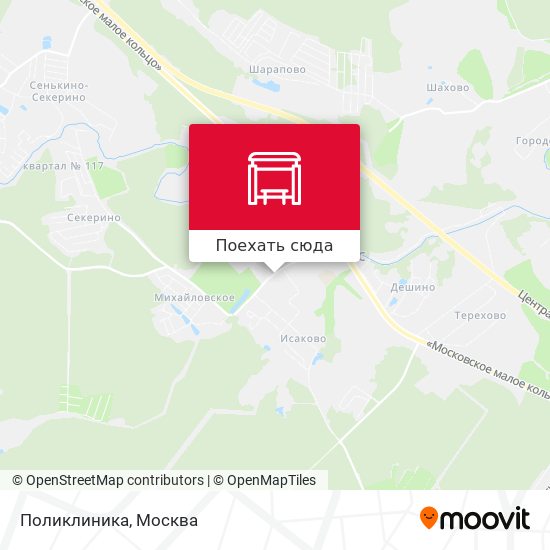 Карта Поликлиника
