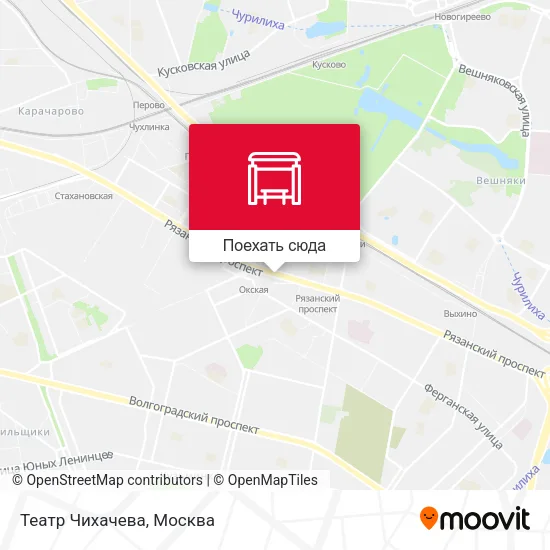 Карта Театр Чихачева