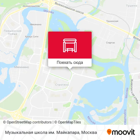 Карта Музыкальная школа им. Майкапара