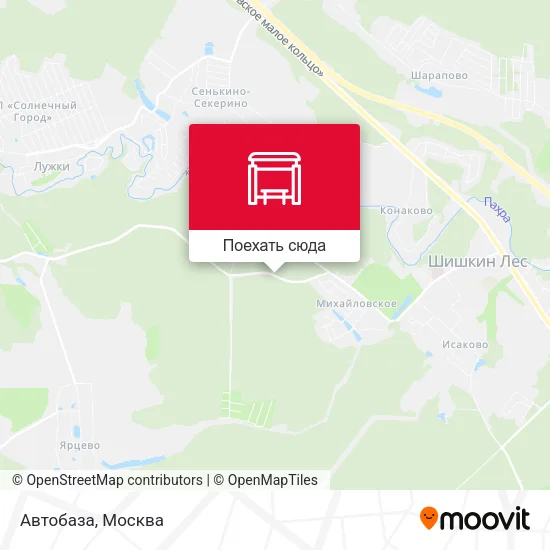 Карта Автобаза
