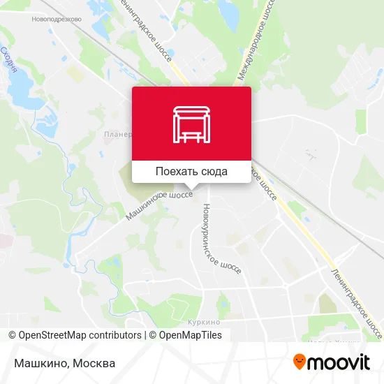 Карта Машкино