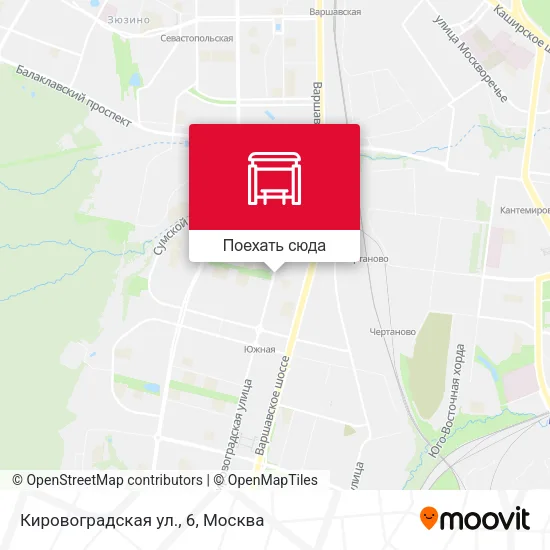 Карта Кировоградская ул., 6