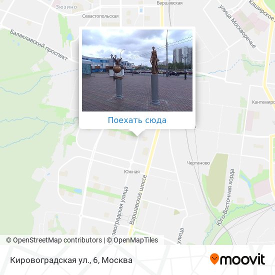 Карта Кировоградская ул., 6