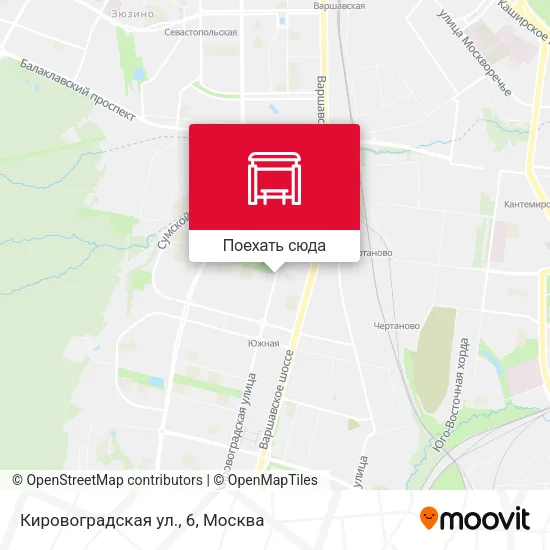 Карта Кировоградская ул., 6