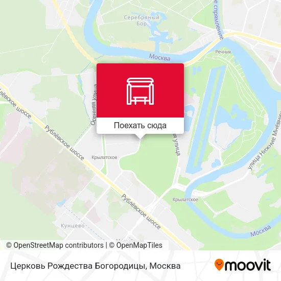 Карта Церковь Рождества Богородицы
