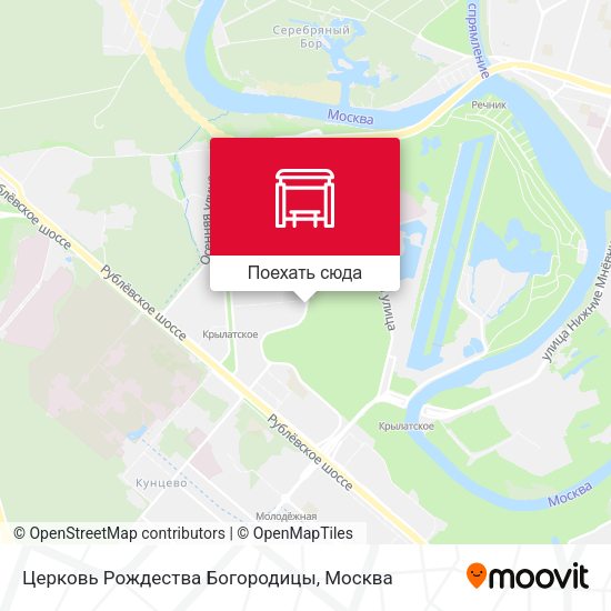 Карта Церковь Рождества Богородицы