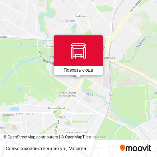 Карта Сельскохозяйственная ул.