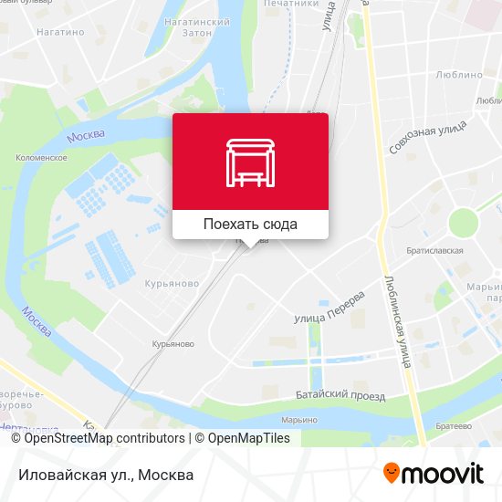 Карта Иловайская ул.