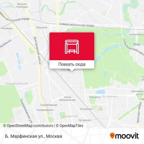 Карта Б. Марфинская ул.