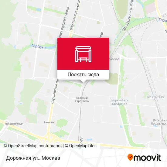 Карта Дорожная ул.