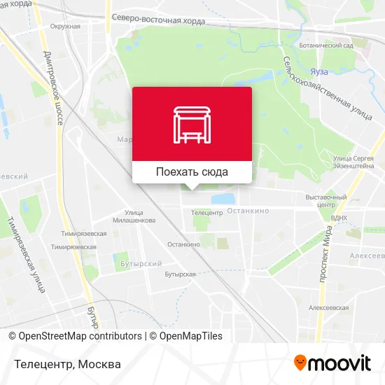 Карта Телецентр