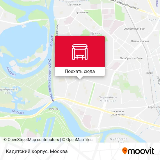 Карта Кадетский корпус