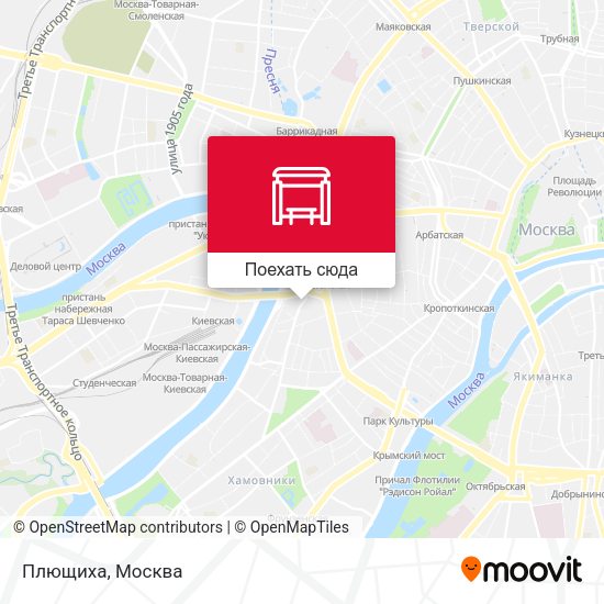 Карта Плющиха