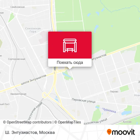 Карта Ш. Энтузиастов