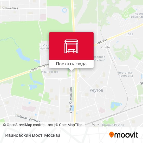 Карта Ивановский мост