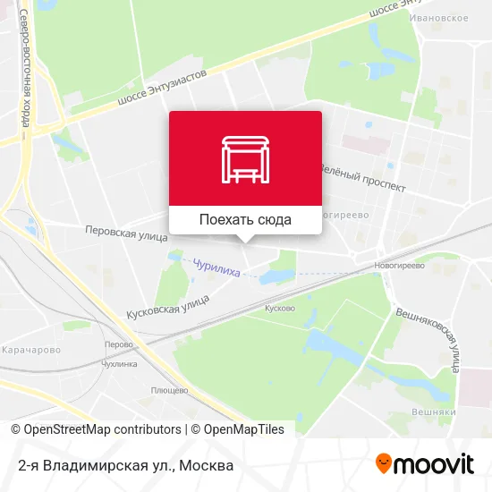 Карта 2-я Владимирская ул.