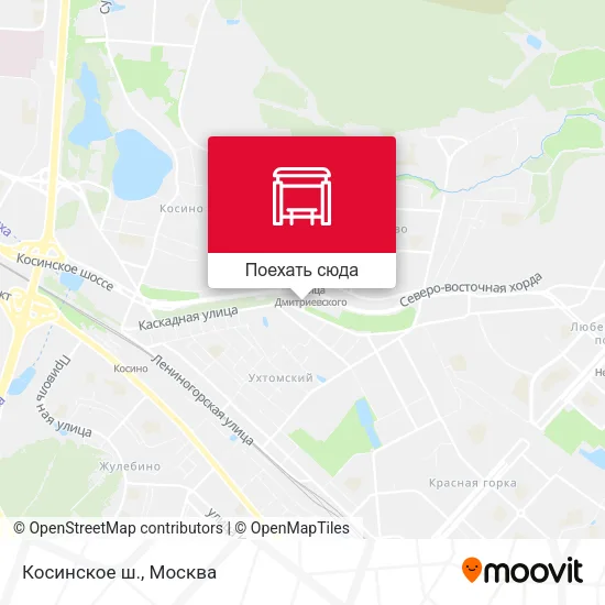 Карта Косинское ш.