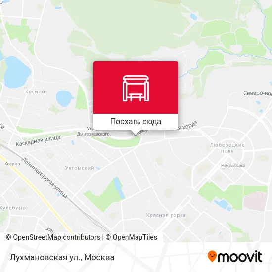Карта Лухмановская ул.