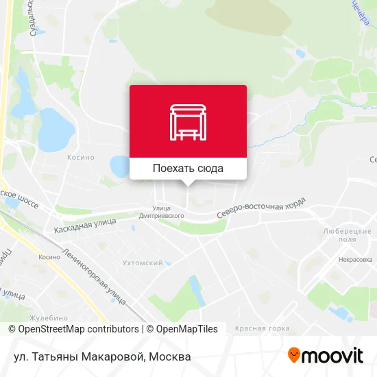 Карта ул. Татьяны Макаровой