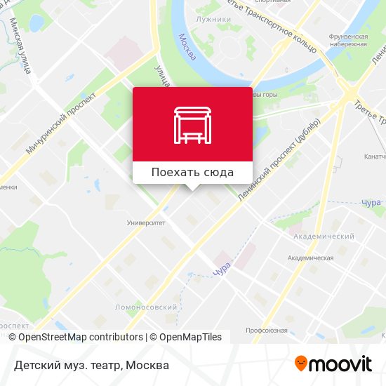 Карта Детский муз. театр
