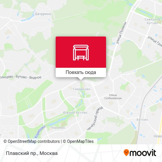 Карта Плавский пр.