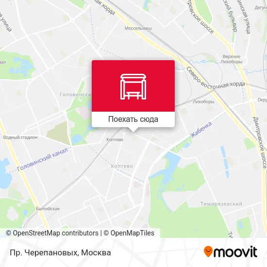 Карта Пр. Черепановых