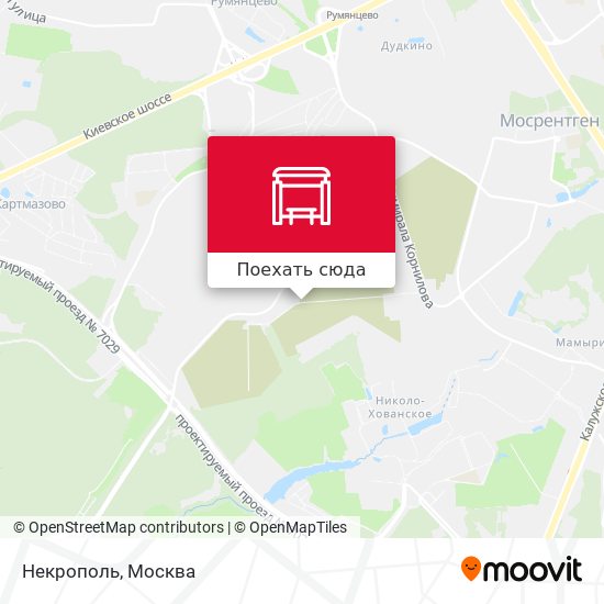 Карта Некрополь