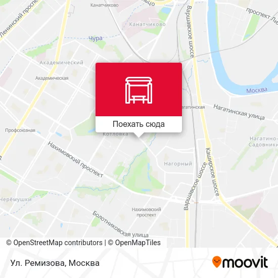 Карта Ул. Ремизова