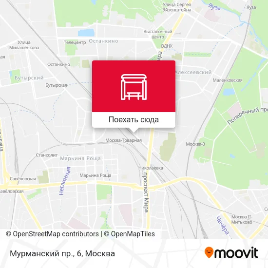 Карта Мурманский пр., 6