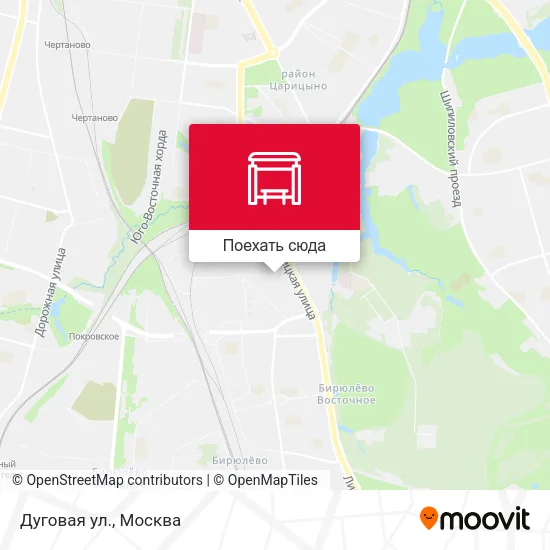 Карта Дуговая ул.