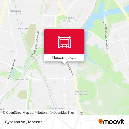 Карта Дуговая ул.